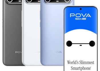 TECNO POVA Slim 5G launched in India at ₹19,999 featuring 5.95mm ultra-slim design and 156g light in weight
