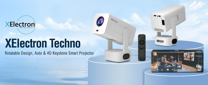 XElectron Techno and Techno Plus Smart Projectors
