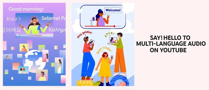 YouTube Multi Language Audio