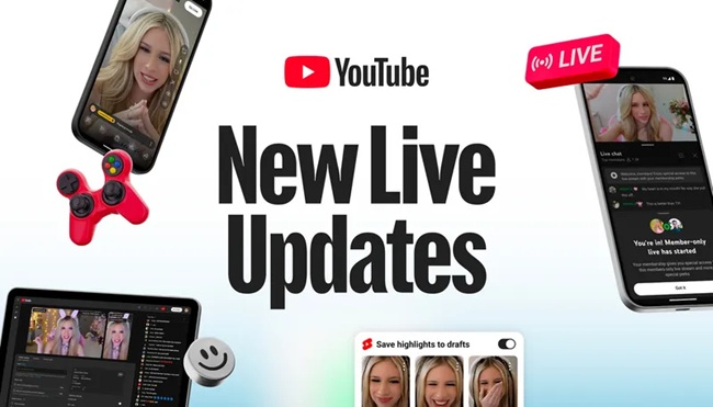 YouTube New Live Updates