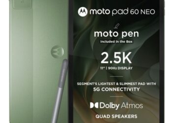 moto pad 60 NEO launched in India at ₹12,999 with offers, featuring 11-inch 2.5K 90Hz screen, 7040mAh battery, 5G support, and more 1 moto pad 60 NEO launched in India at ₹12,999 with offers, featuring 11-inch 2.5K 90Hz screen, 7040mAh battery, 5G support, and more