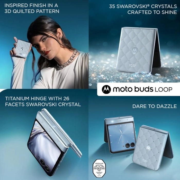 motorola razr 60 Ice Melt features