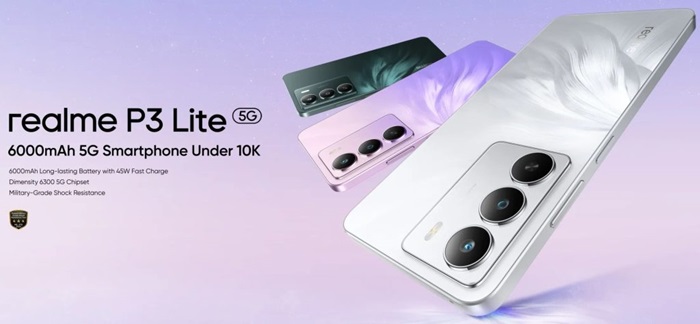 realme P3 Lite 5G India launch teaser