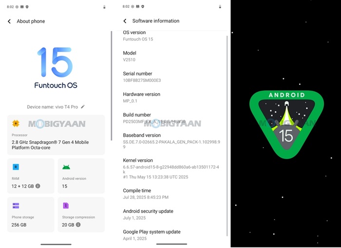 vivo T4 Pro Review FunTouchOS 15 Android 15