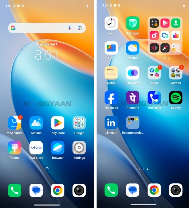 vivo T4 Pro Review FunTouchOS 15 Homescreen