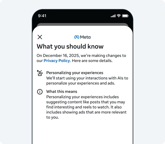 Meta AI targeted AD