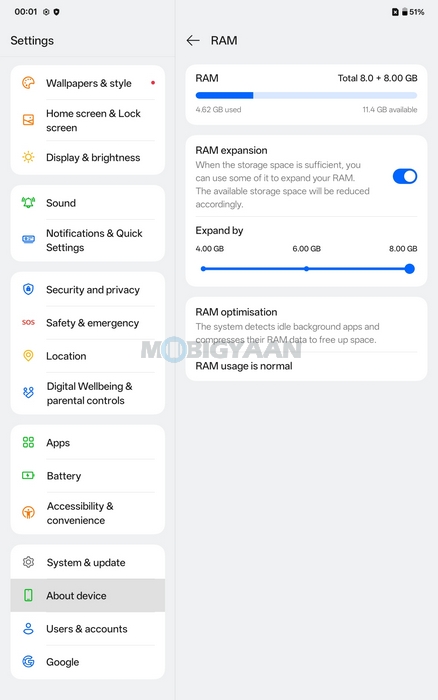 OnePlus Pad Lite Review About Specs RAM