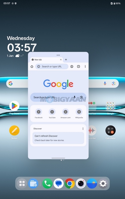 OnePlus Pad Lite Review OxygenOS 15 Floating Window