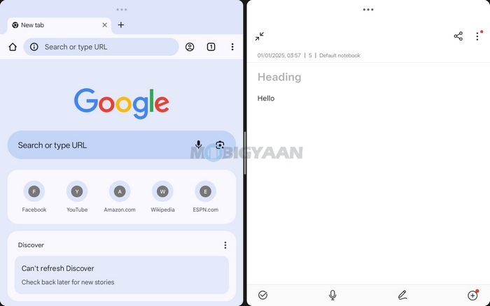 OnePlus Pad Lite Review OxygenOS 15 Split Screen