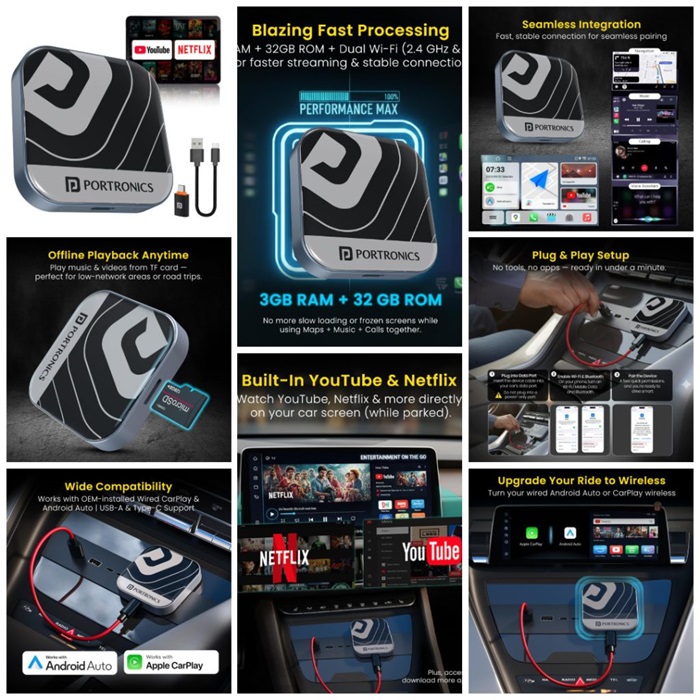 Portronics Tune Plus features