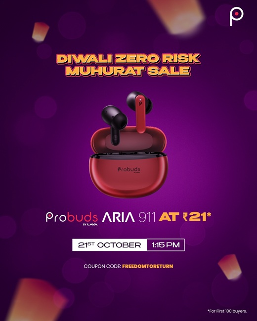 LAVA Probuds Aria 911