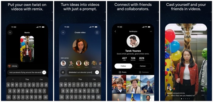 Sora iOS app