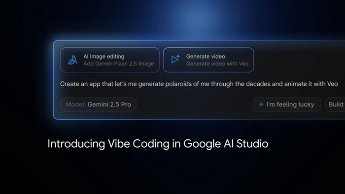 Google AI Studio introduces Vibe Coding - Build AI apps from a single prompt 1 Vibe Coding Google AI Studio