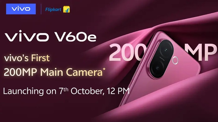 vivo V60e India launch date