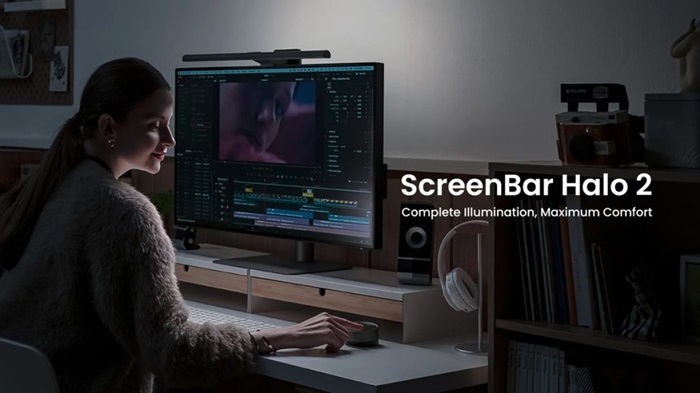 BenQ launches ScreenBar Halo 2 in India at ₹17,490 with ASYM-Light tech and 423% wider coverage 1 BenQ ScreenBar Halo 2