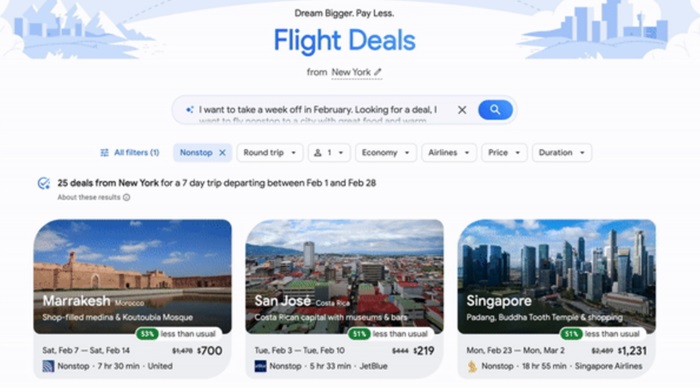 Google rolls out AI-powered travel planning Worldwide - Google's next big AI push for travelers 2 Google AI Travel Planning 1
