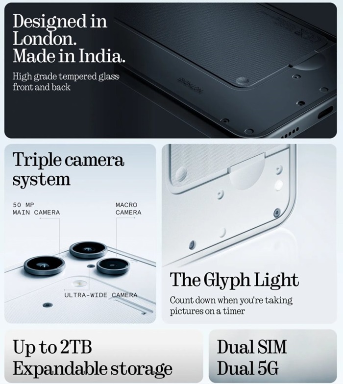 Nothing Phone (3a) Lite launching in India on 27th November 2 Nothing Phone 3a Lite features teaser India