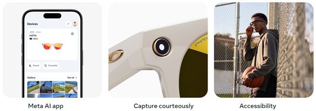 Oakley Meta HSTN AI Glasses launching in India on 1st December: 12MP 3K Camera, Hindi AI Voice, UPI Payments, and more 3 Oakley Meta smart glasses features