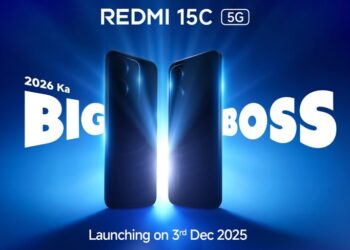 REDMI 15C 5G to launch in India on 3rd December