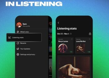 Spotify rolls out weekly listening stats for users