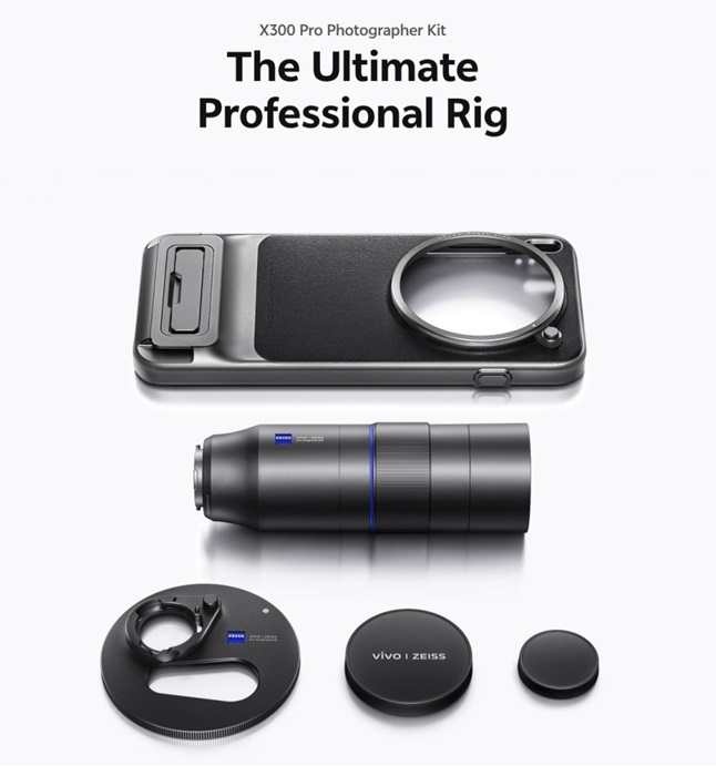 vivo X300 Series India launch set for 2nd December, 200MP ZEISS cameras confirmed 4 vivo X300 Pro Photographer Kit