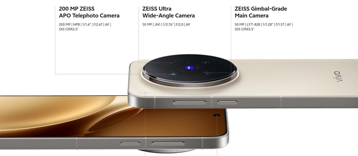 vivo X300 Series India launch set for 2nd December, 200MP ZEISS cameras confirmed 3 vivo X300 Pro camera specs