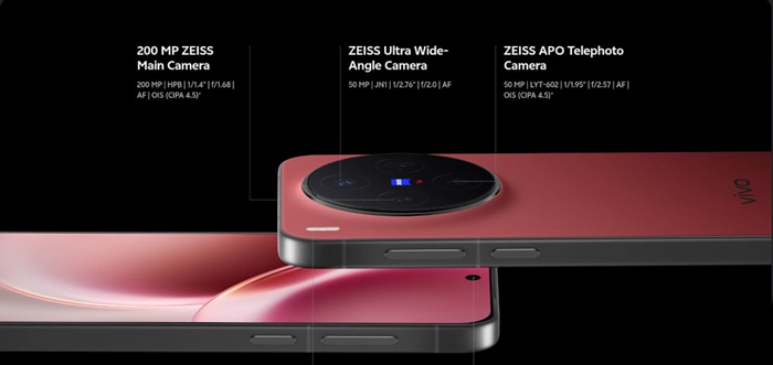 vivo X300 Series India launch set for 2nd December, 200MP ZEISS cameras confirmed 2 vivo X300 camera specs