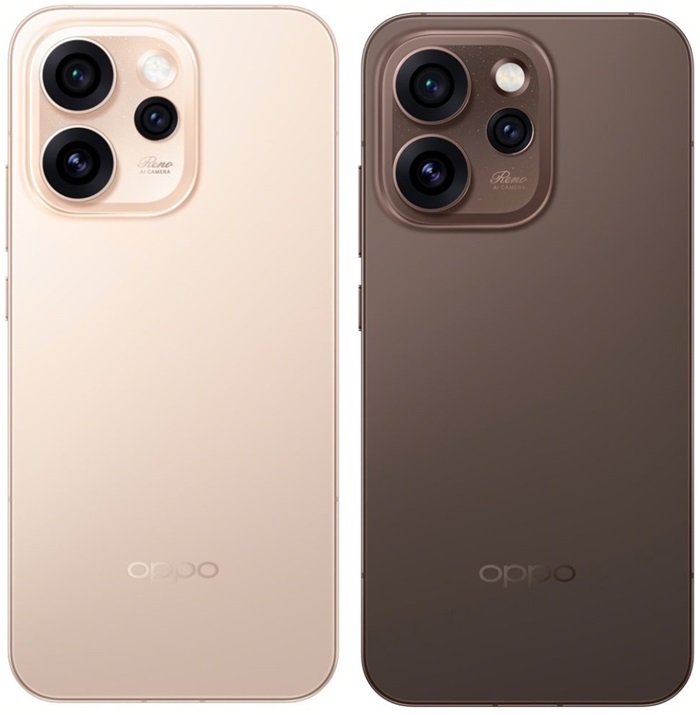 OPPO Reno 15 Pro colors