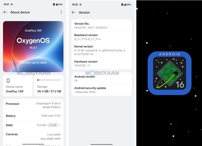 OnePlus 15R Review - Flagship Feel Without the Flagship Price 25 OnePlus 15R Review OxygenOS 16 6