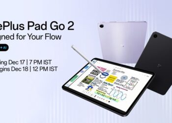 OnePlus Pad Go 2 key specifications confirmed ahead of 17th December India launch