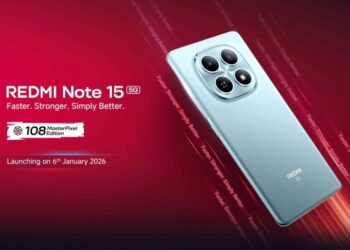 REDMI Note 15 5G set to launch in India on 6th January