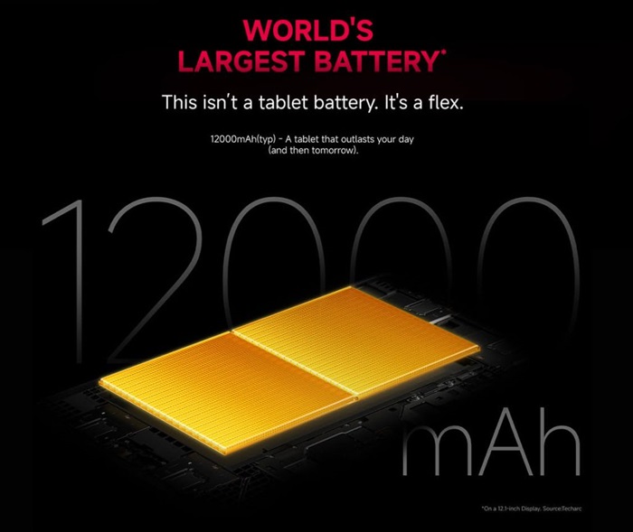 REMDI Pad 2 Pro 5G battery teaser 1