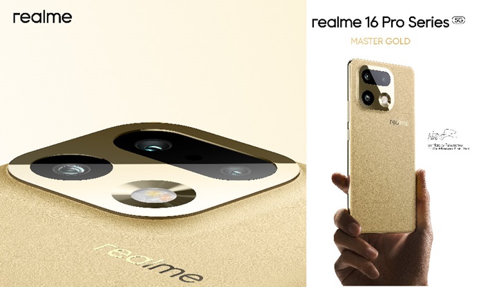 realme 16 Pro Master Gold