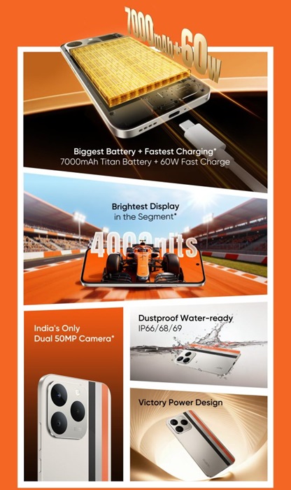 realme Narzo 90 features teaser