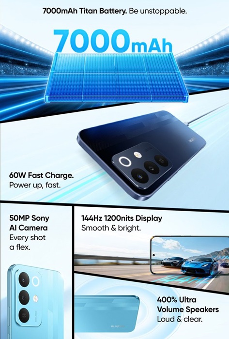 realme Narzo 90x features teaser