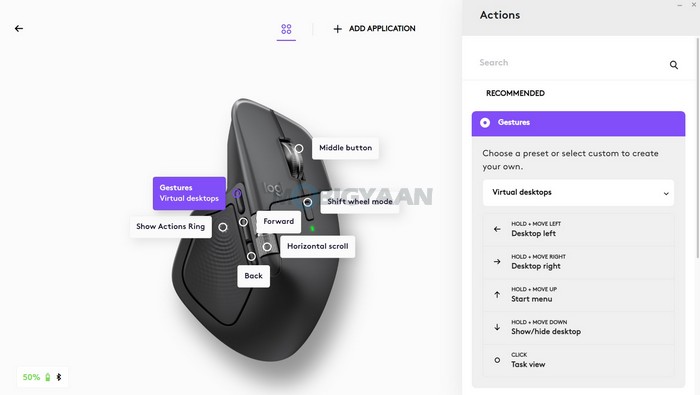 Logitech MX Master 4 Review: The Most Customizable Productivity Mouse Yet? 33 Logitech MX Master 4 Review LogiOptions 7