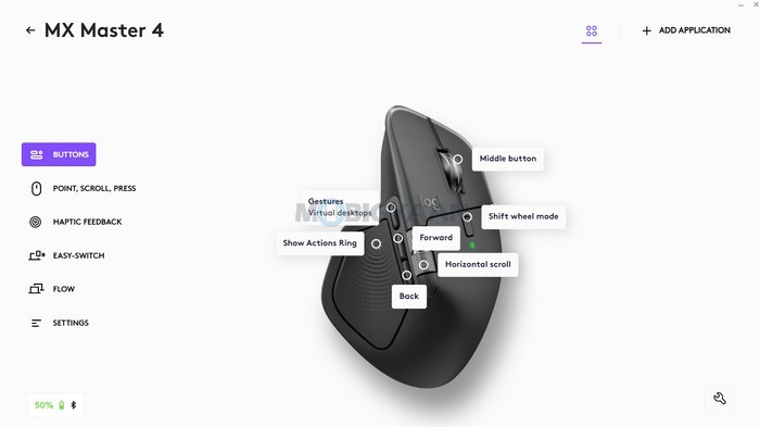Logitech MX Master 4 Review: The Most Customizable Productivity Mouse Yet? 24 Logitech MX Master 4 Review LogiOptions 8
