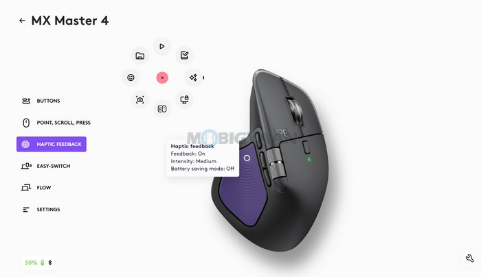 Logitech MX Master 4 Review: The Most Customizable Productivity Mouse Yet? 31 Logitech MX Master 4 Review LogiOptions 9
