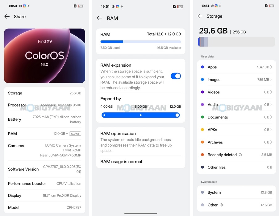 OPPO Find X9 Review - Big Battery, Big Performance in a Slim Flagship 29 OPPO Find X9 Review ColorOS 16 9