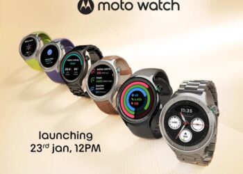 moto watch coming to India on 23rd January after CES debut