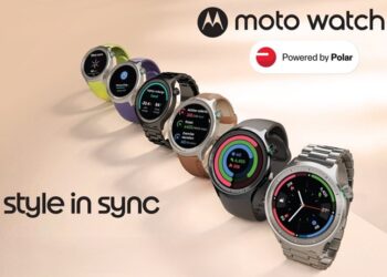 moto watch launched in India at ₹5,999 featuring 1.4-inch OLED screen, dual-band GPS, Bluetooth calling, Polar Health Tracking, and more