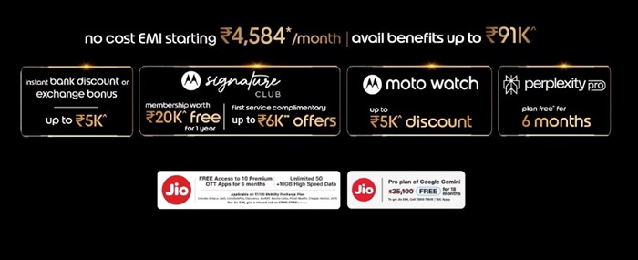 motorola signature offers