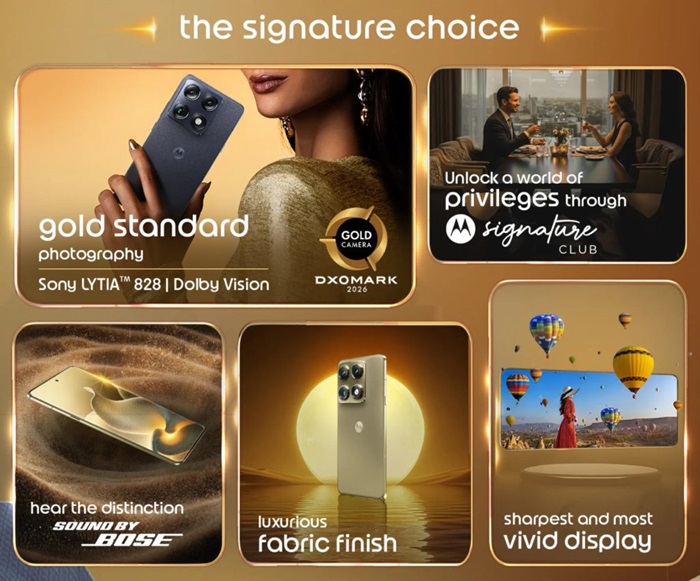 motorola signature features