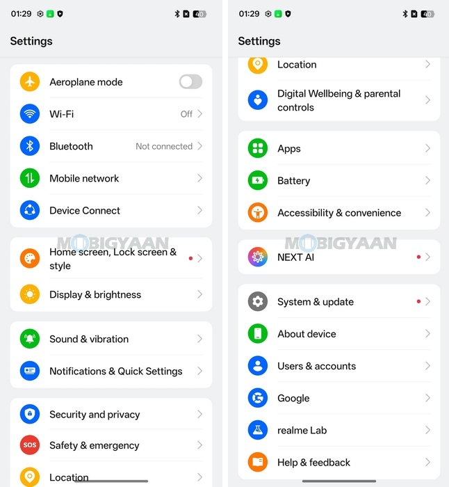 realme 16 Pro Review realme UI 7 5