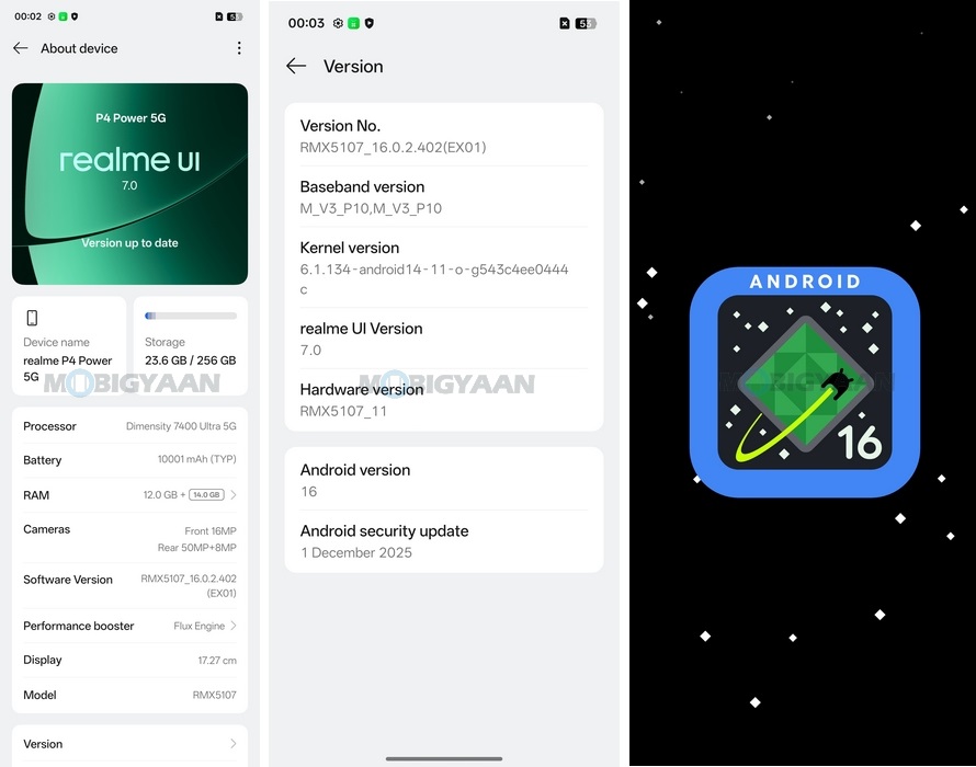 realme P4 Power 5G Review realme UI 7.0 Android 16 14