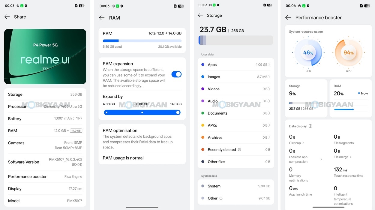 realme P4 Power 5G Review realme UI 7.0 Android 16 2