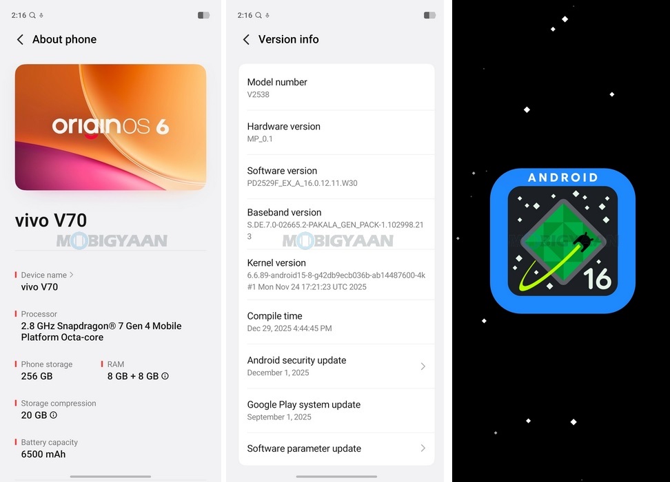 vivo V70 Review OriginOS 6 7