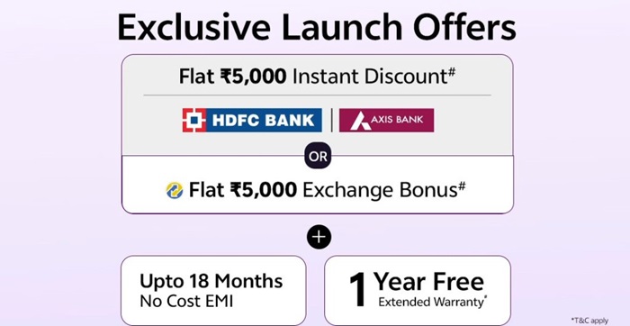 vivo X200T India launch offers