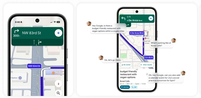 Google Maps Gemini AI 