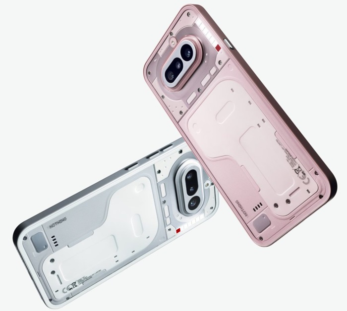 Nothing Phone 4a White Pink